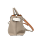 2Way Shoulder Bag, &pound;395, Handbags, Grey, Leather, Bottom view